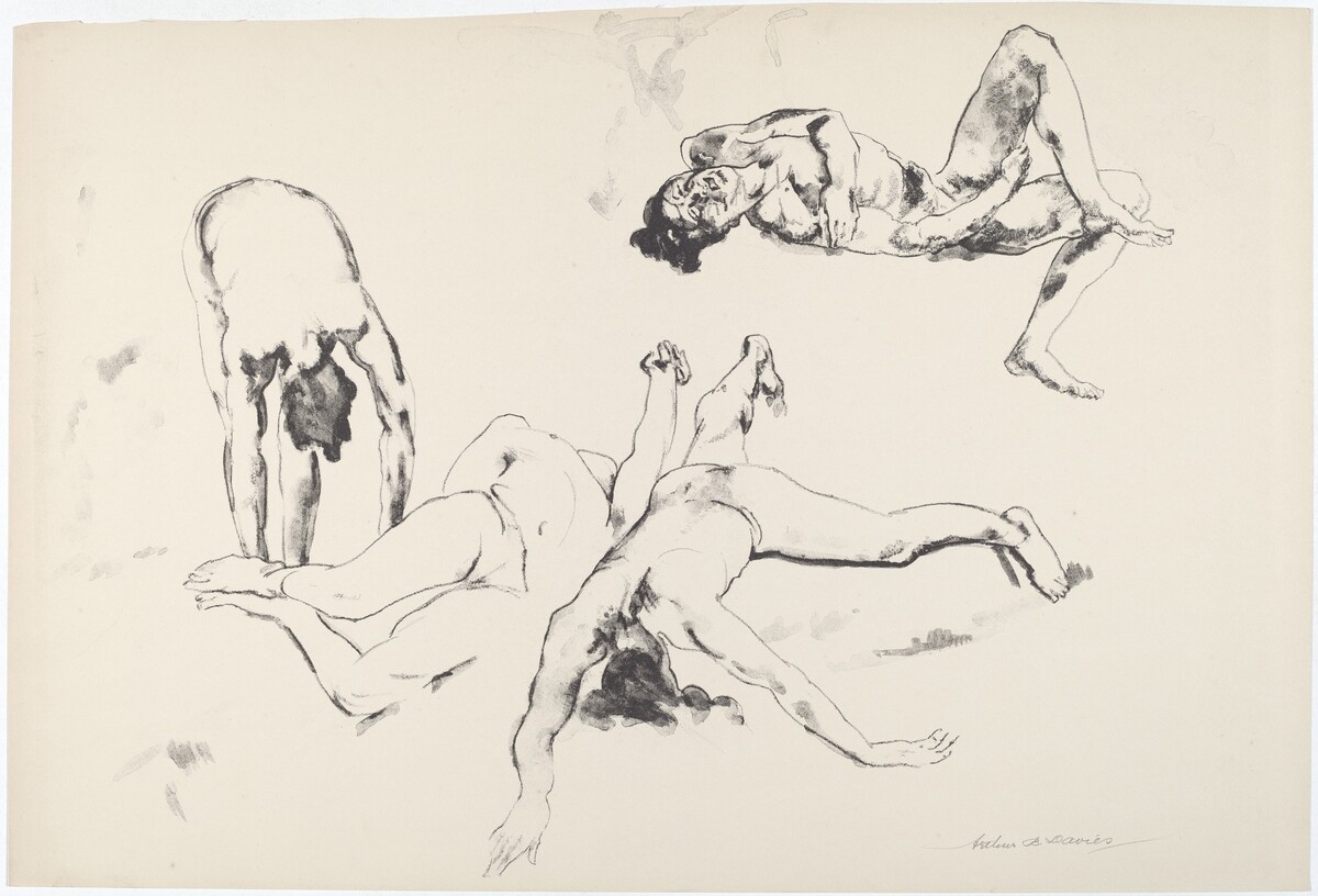 Men in Agony by Arthur B. Davies