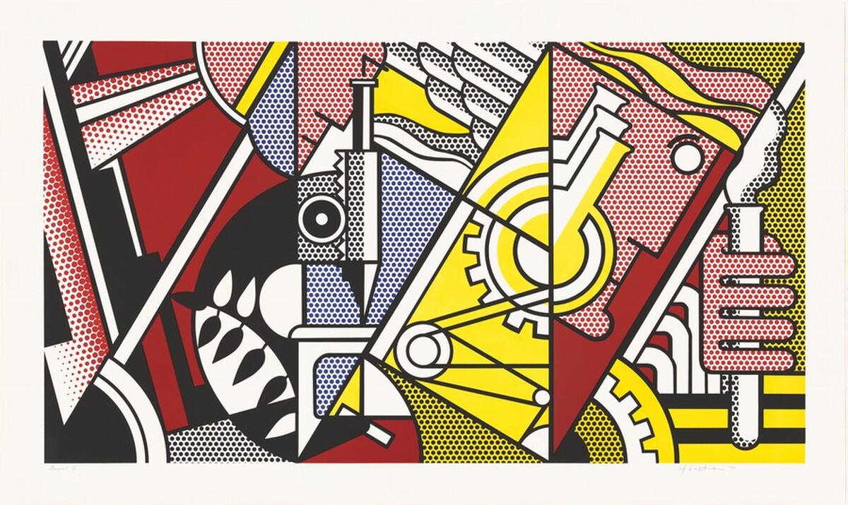 Peace Through Chemistry I by Roy Lichtenstein