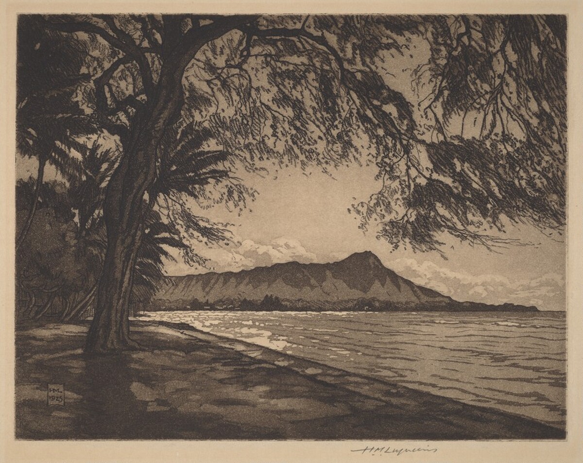 Untitled (Diamond Head) by Huc Mazelet Luquiens