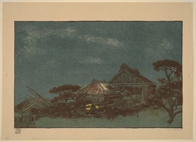 Evening in Fukagawa