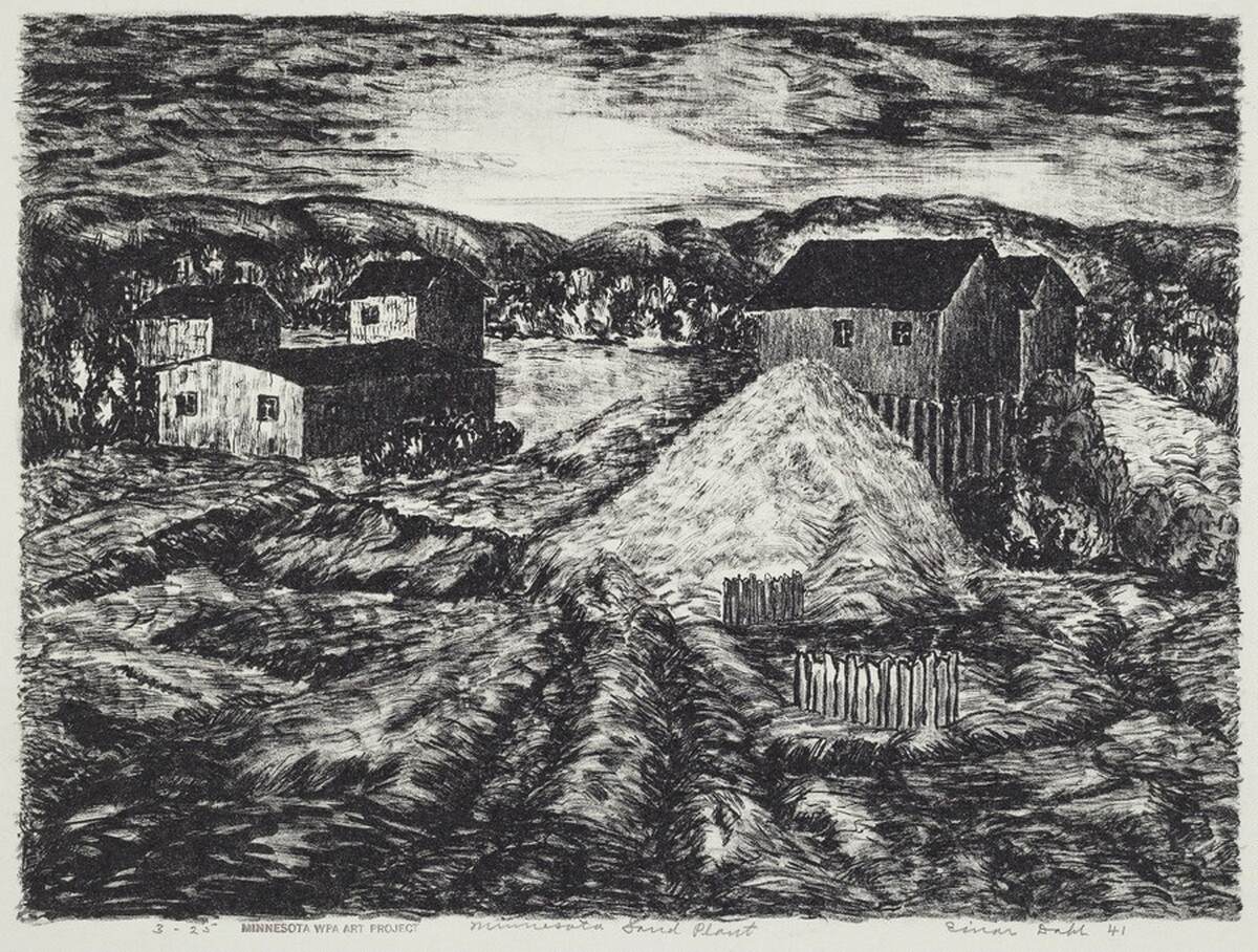 Minnesota Sand Plant by Einar Dahl