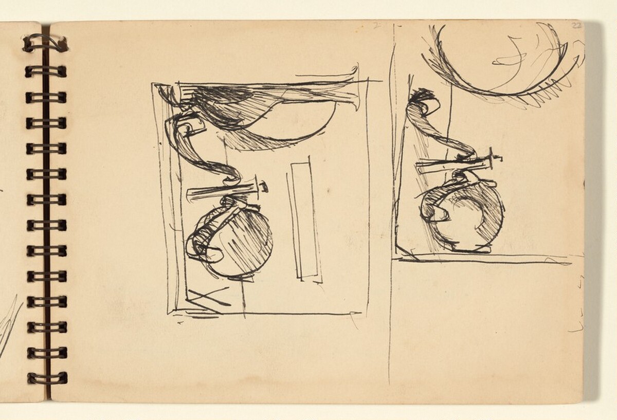Sketchbook by Mark Rothko