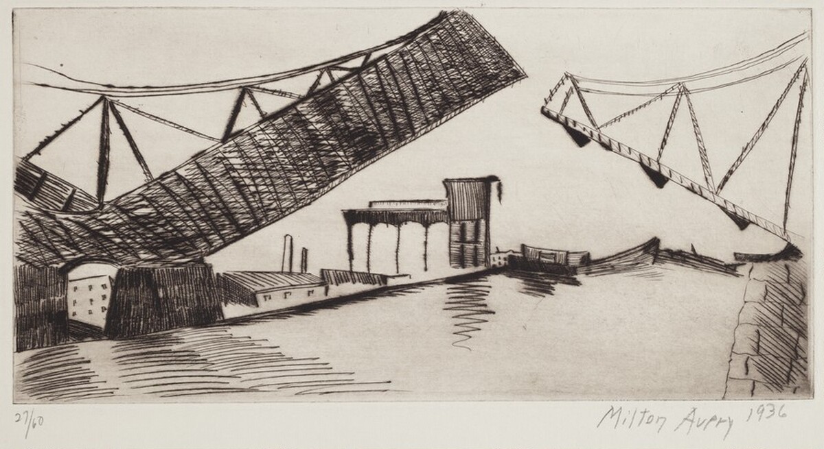 Drawbridge by Milton Avery