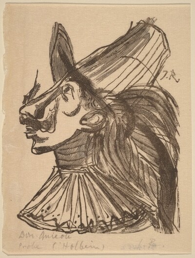 Illustration to Cervantes, "Don Quixote"