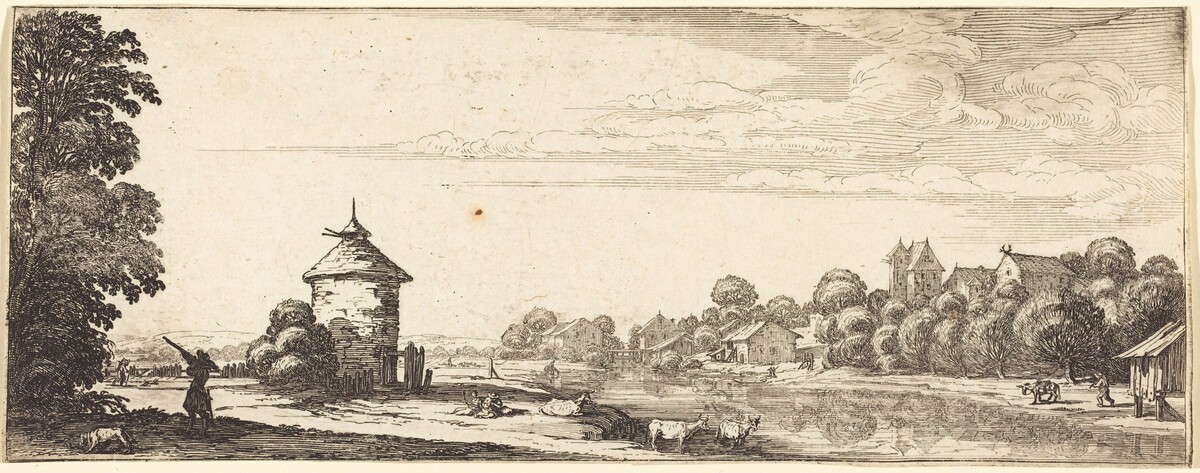 The Dovecot by Follower of Jacques Callot