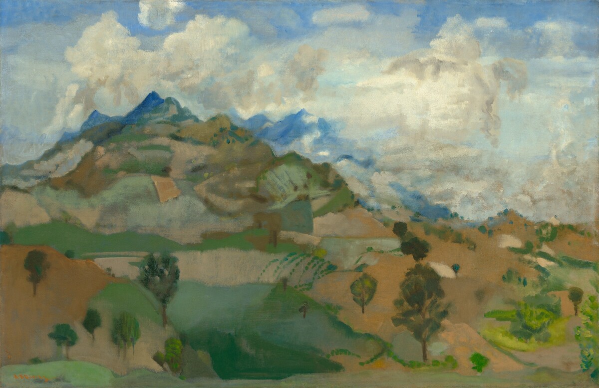 The Umbrian Mountains by Arthur B. Davies