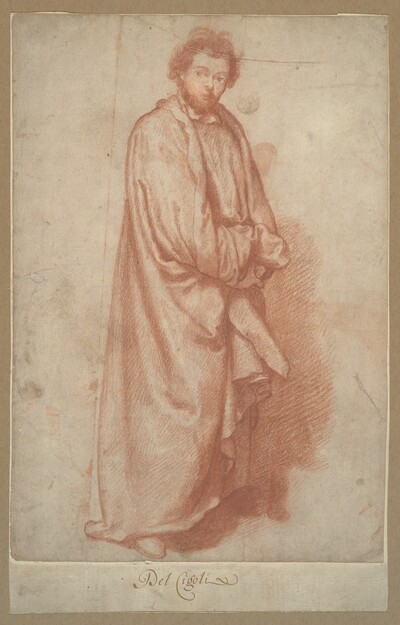 A Standing Bearded Man