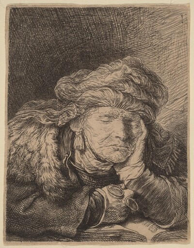Old Woman Sleeping