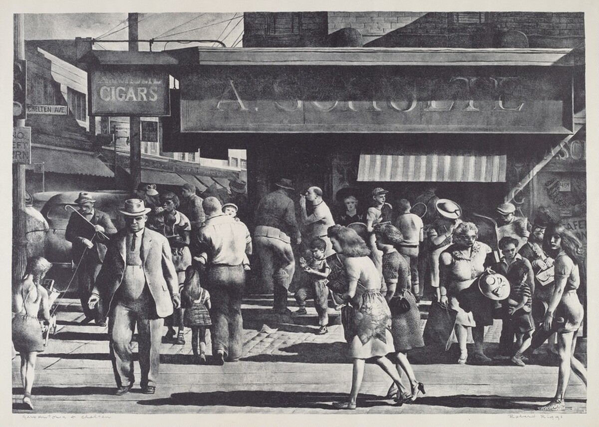 Germantown & Chelten by Robert Riggs