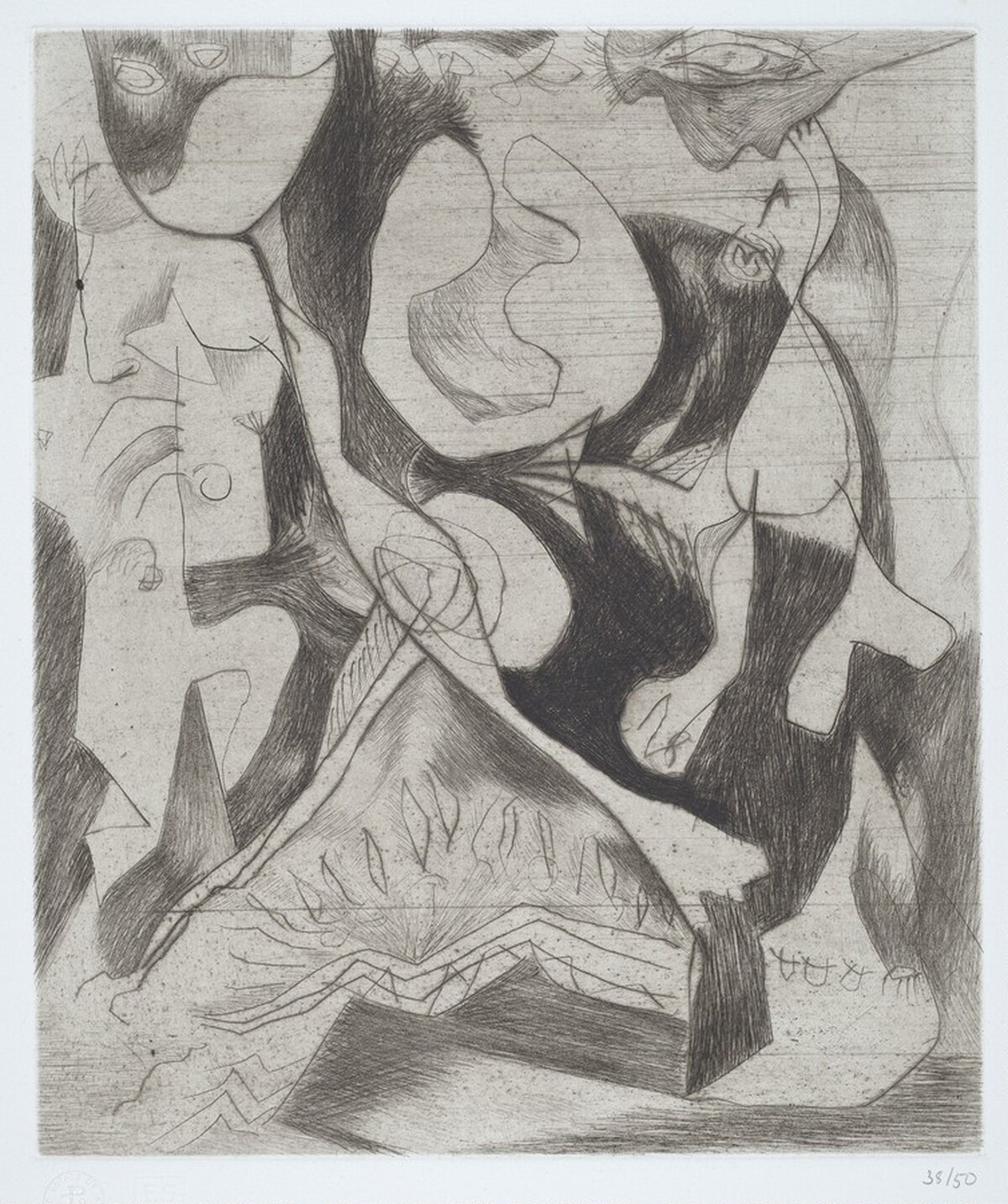 Untitled by Jackson Pollock