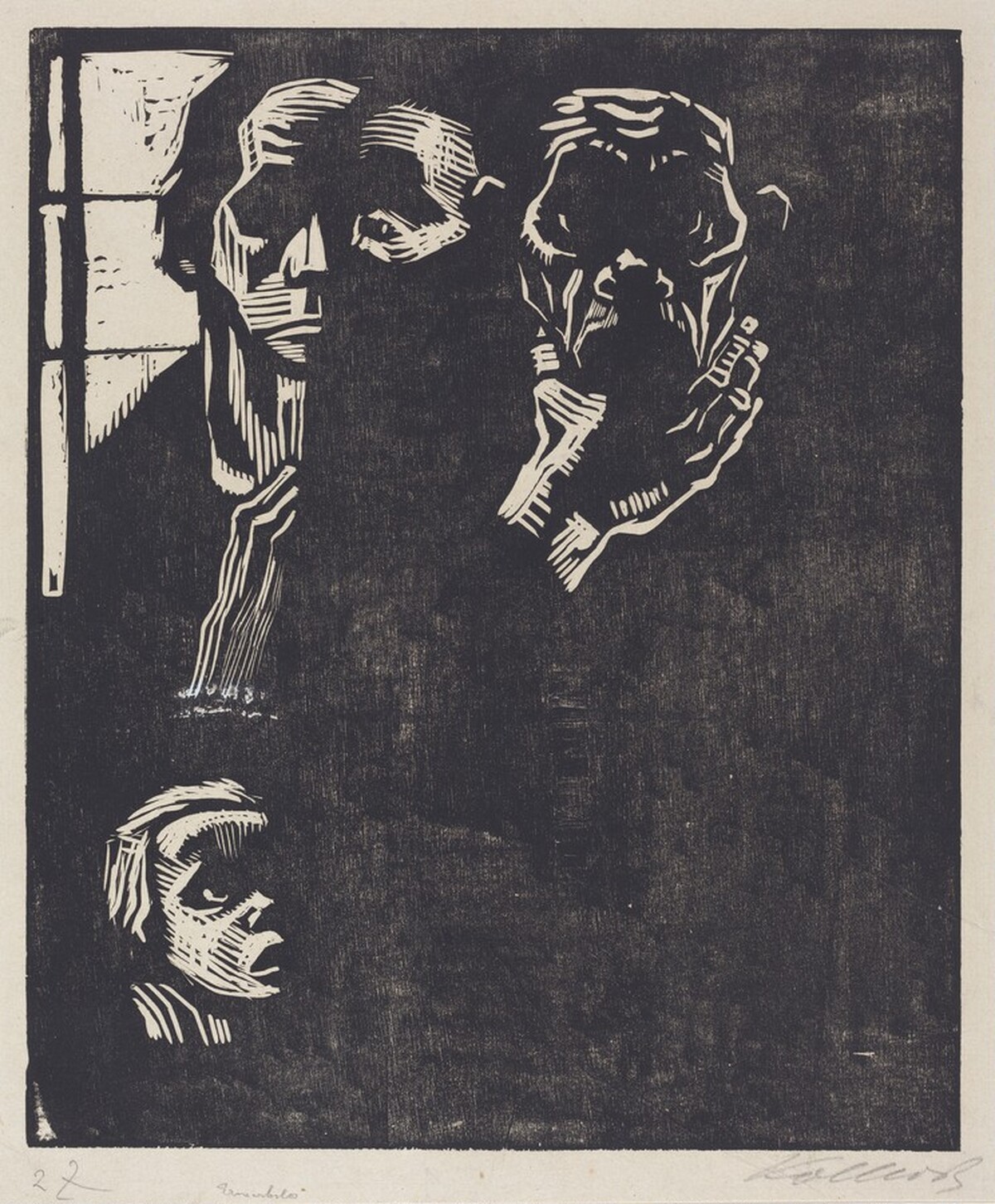 Unemployment (Erwerbslos) by Käthe Kollwitz