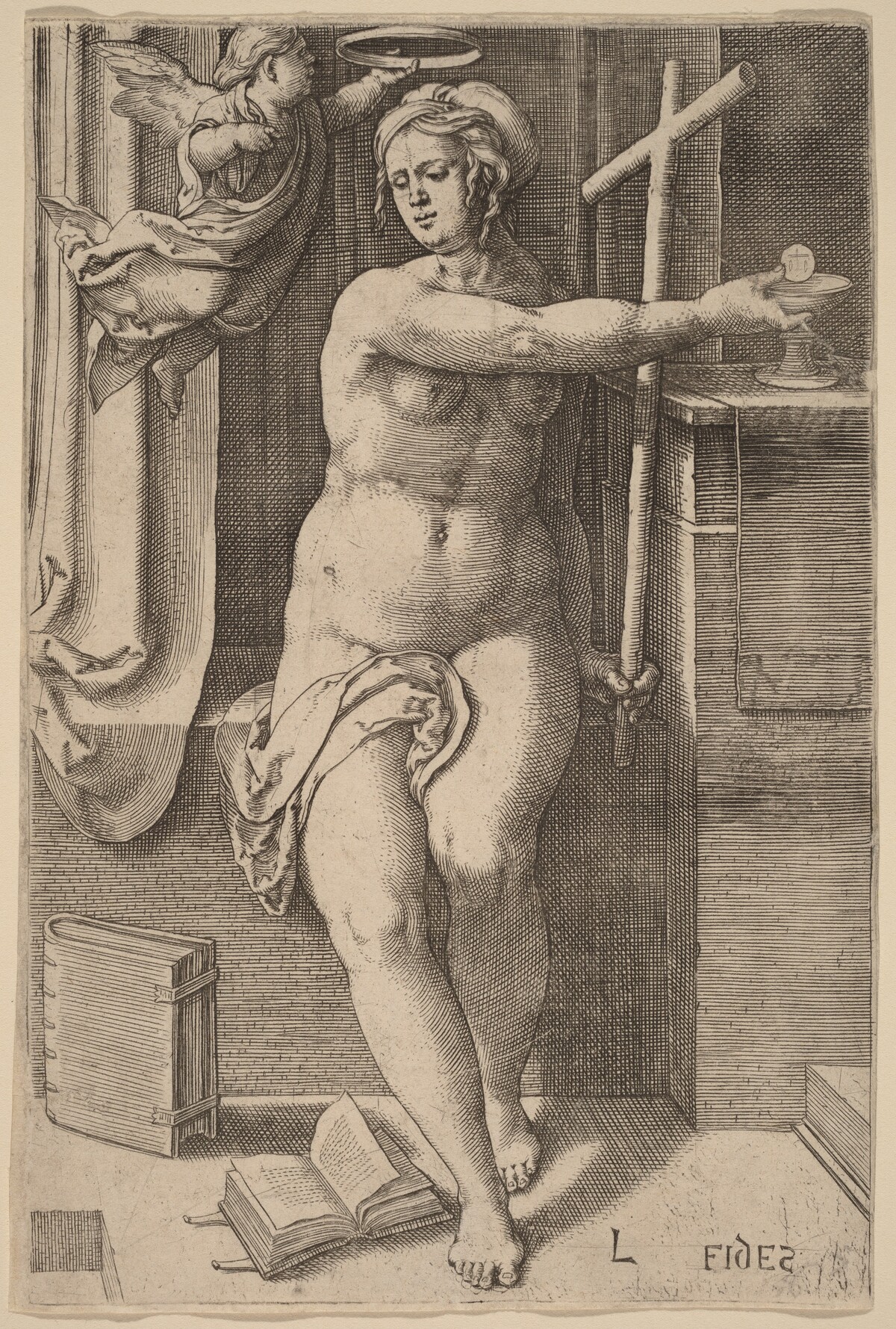 Fides (Faith) by Lucas van Leyden
