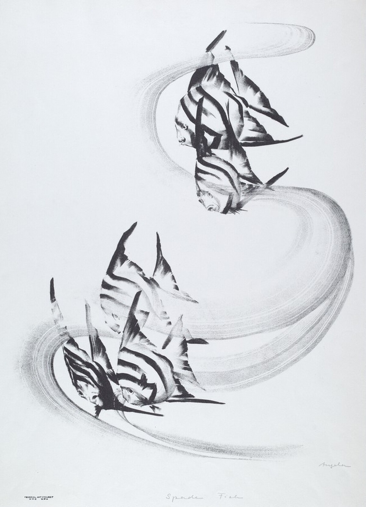 Spade Fish by Angela Straeter