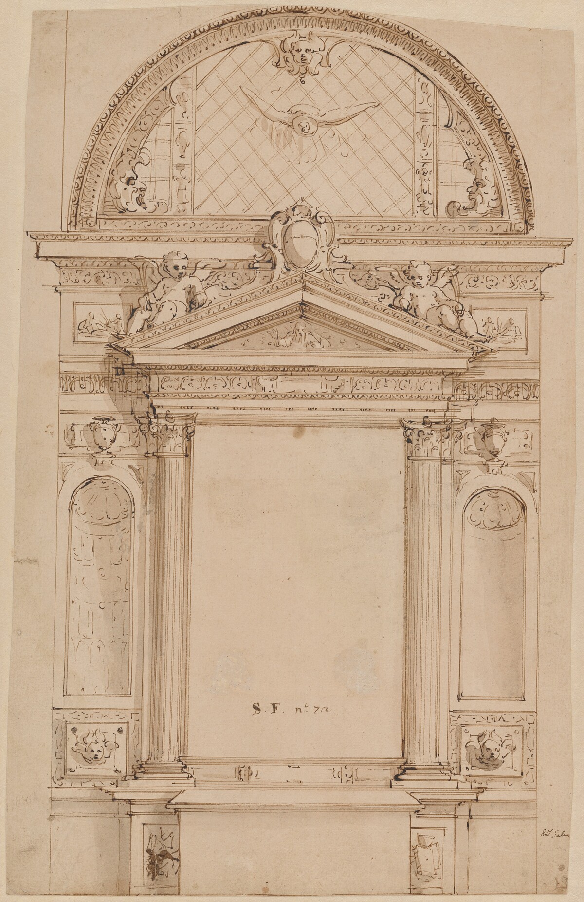 Design for an Altar by Giovanni Battista Castello, called Bergamasco
