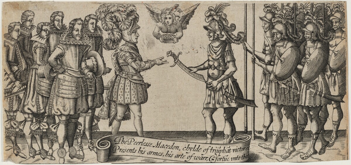 Alexander the Great Receiving a Sword (?) by Unknown Artist