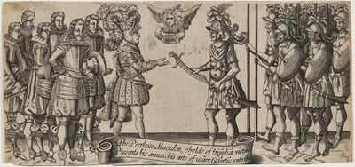 Alexander the Great Receiving a Sword (?)