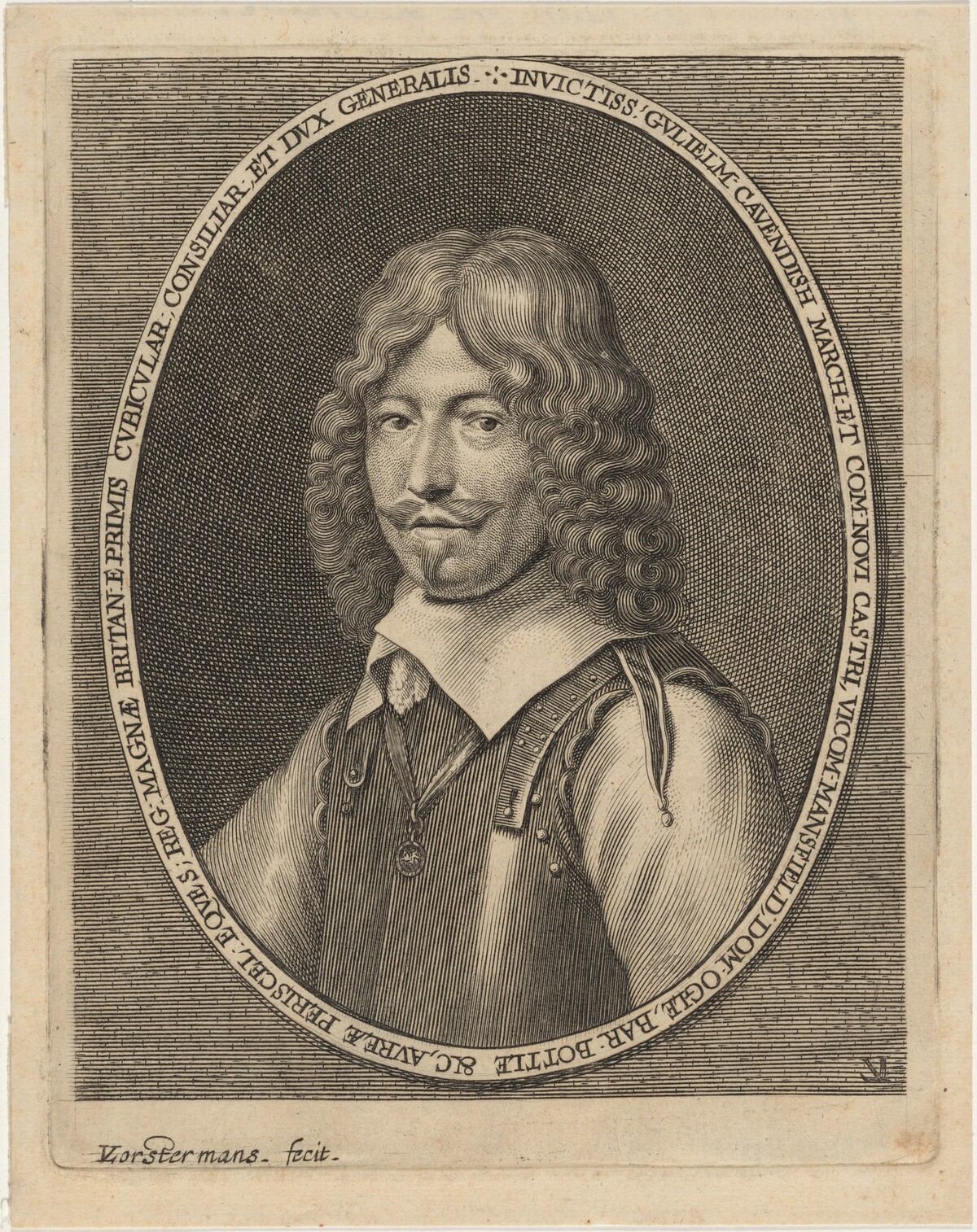 William, First Duke of Newcastle by Lucas Emil Vorsterman