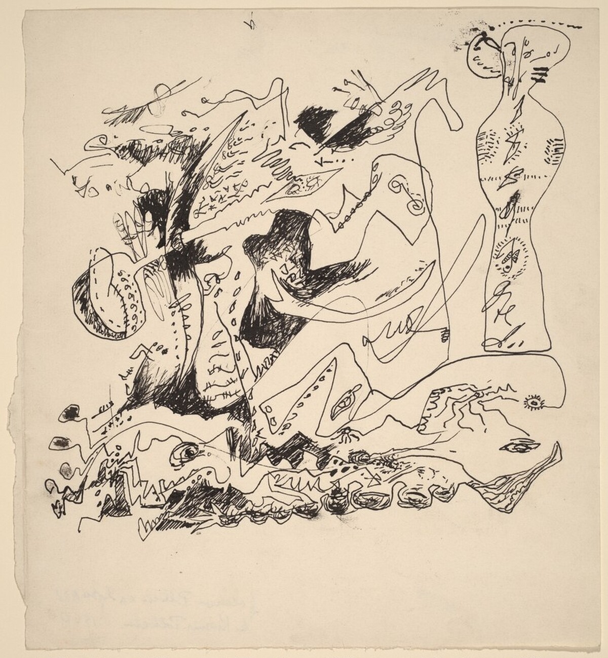 Untitled by Jackson Pollock