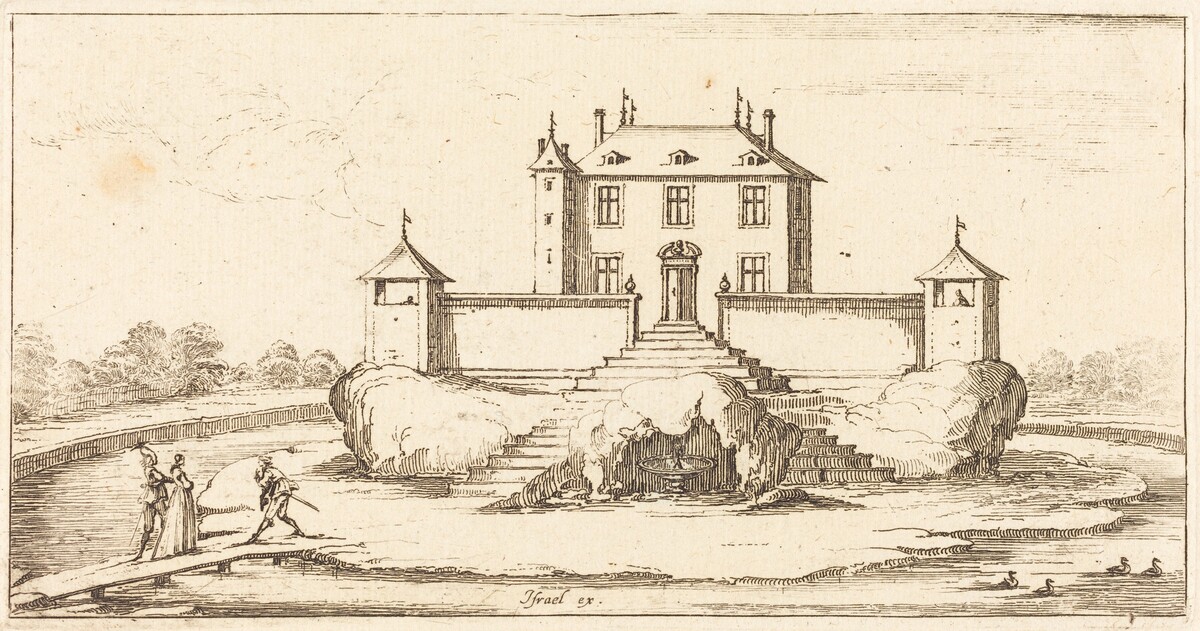 Landscape by after Jacques Callot