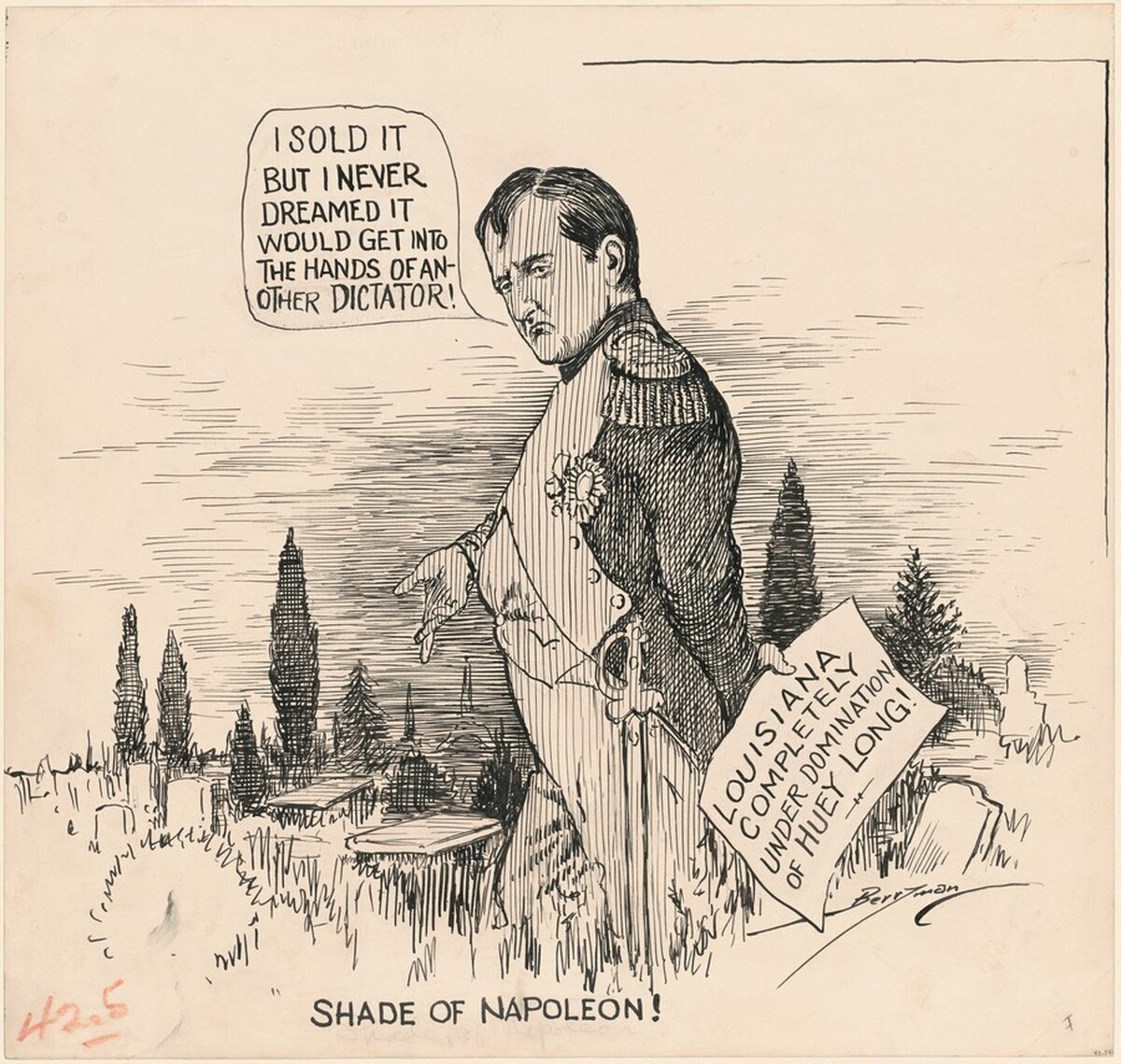 Shade of Napoleon by Clifford Kennedy Berryman