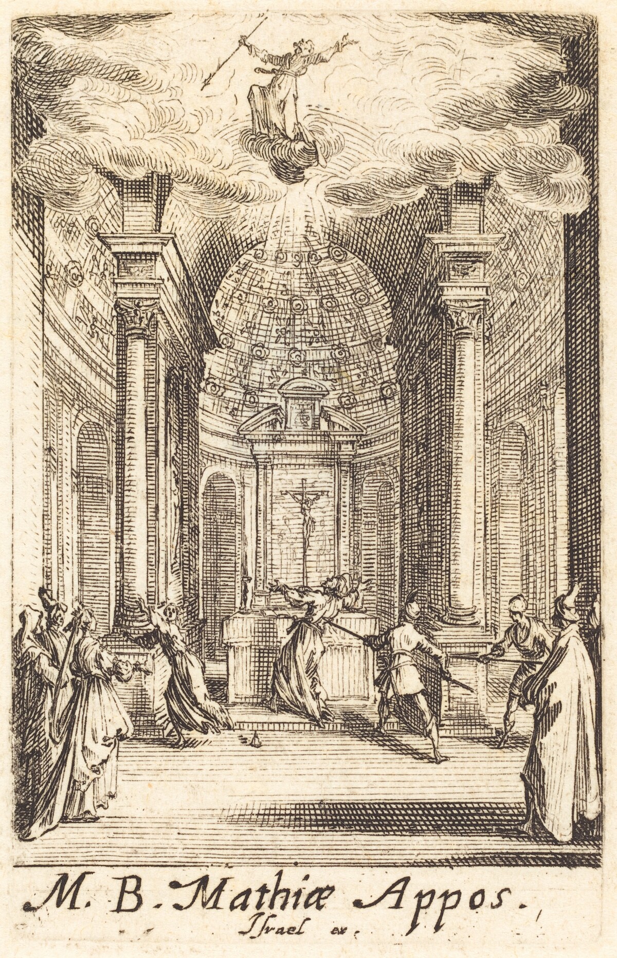 The Martyrdom of Saint Matthias by Jacques Callot