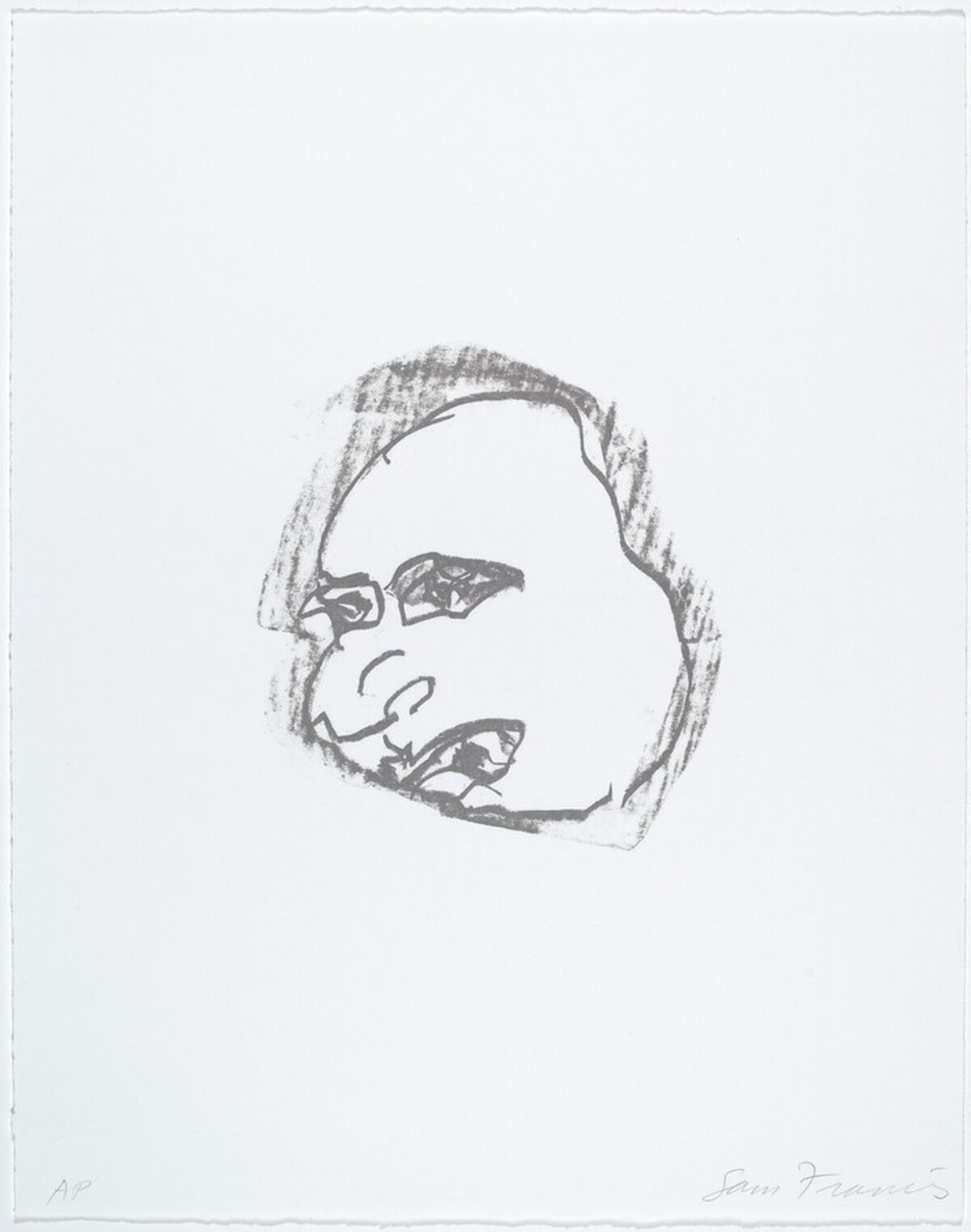 Self-Portrait by Sam Francis