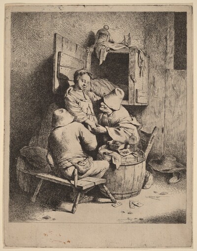 The Flirtation of a Young Innkeeper
