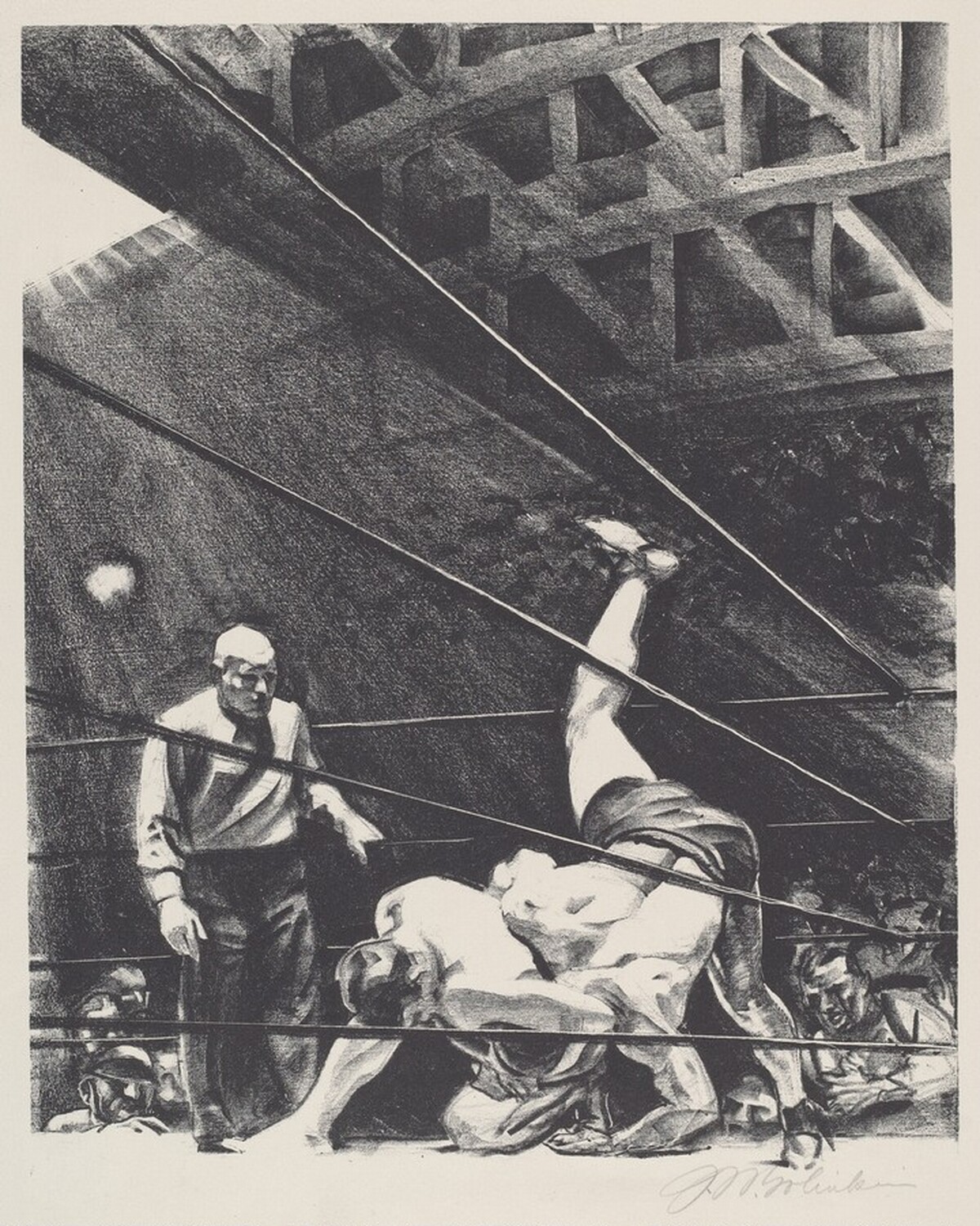 Reverse Headlock by Joseph Webster Golinkin