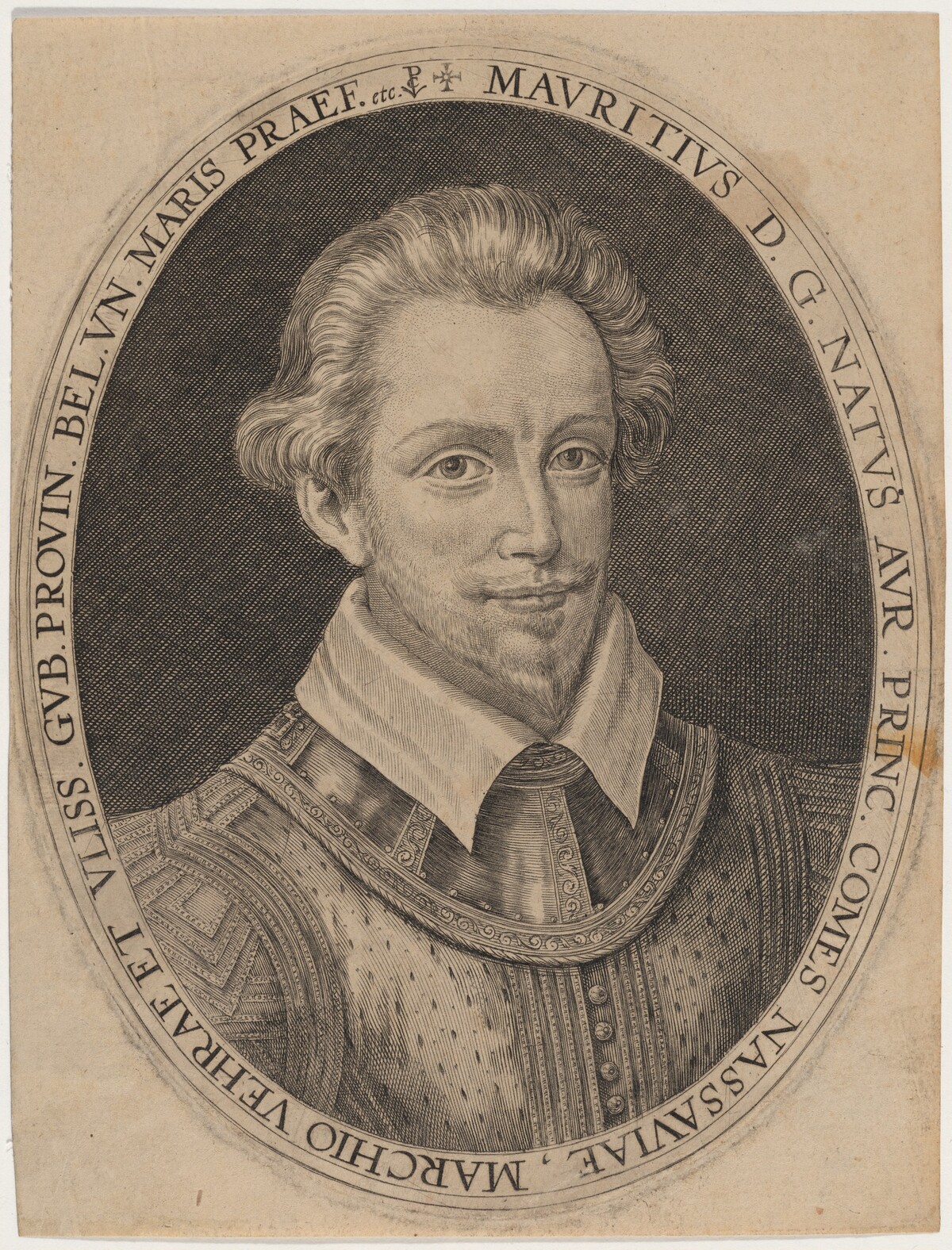 Maurice of Nassau, Prince of Orange by Crispijn de Passe I