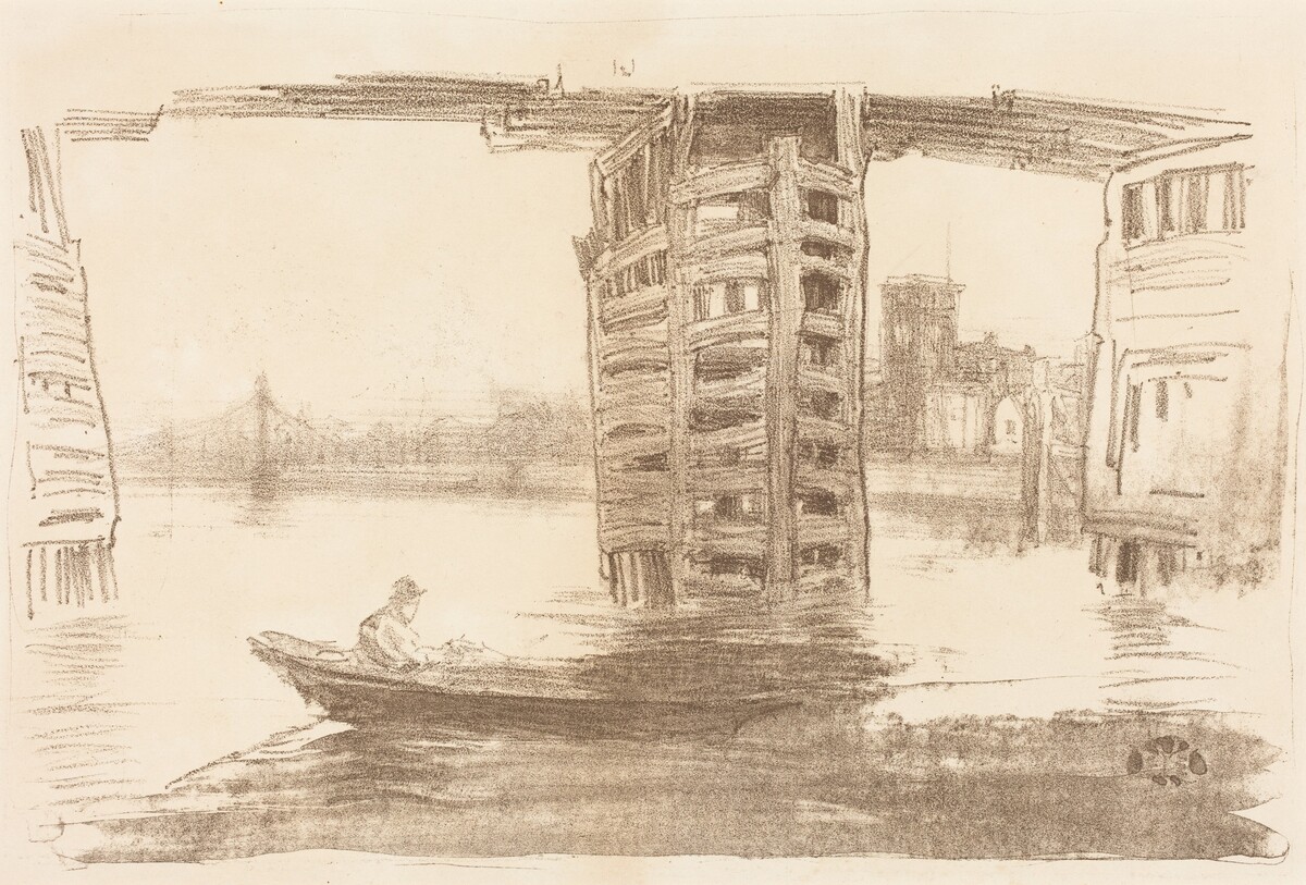 The Broad Bridge by James McNeill Whistler