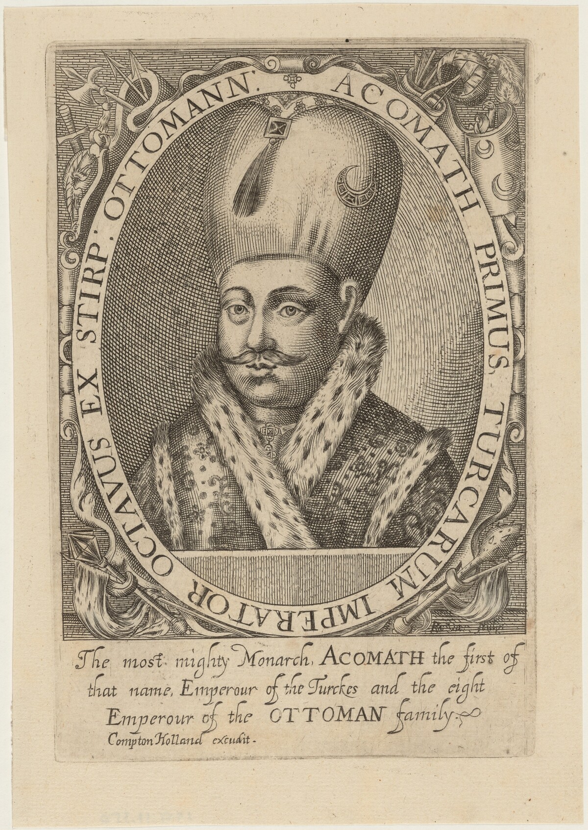 Achmet I, Sultan of Turkey by Robert Vaughan