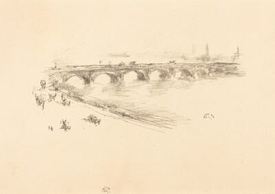 Evening, Little Waterloo Bridge