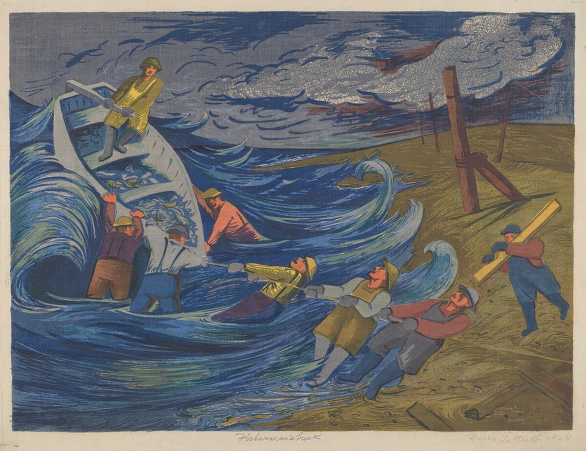 Fisherman's Luck by Harry Gottlieb
