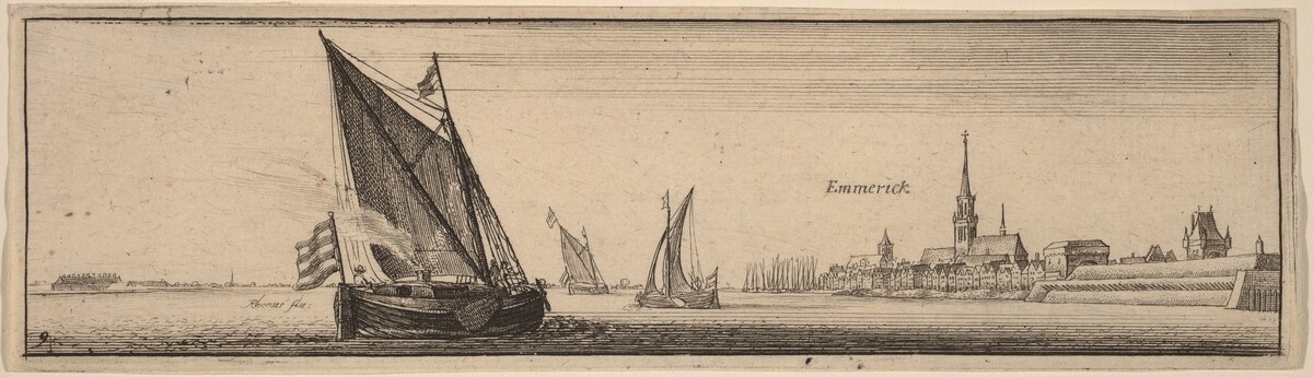 Emmerich by Wenceslaus Hollar