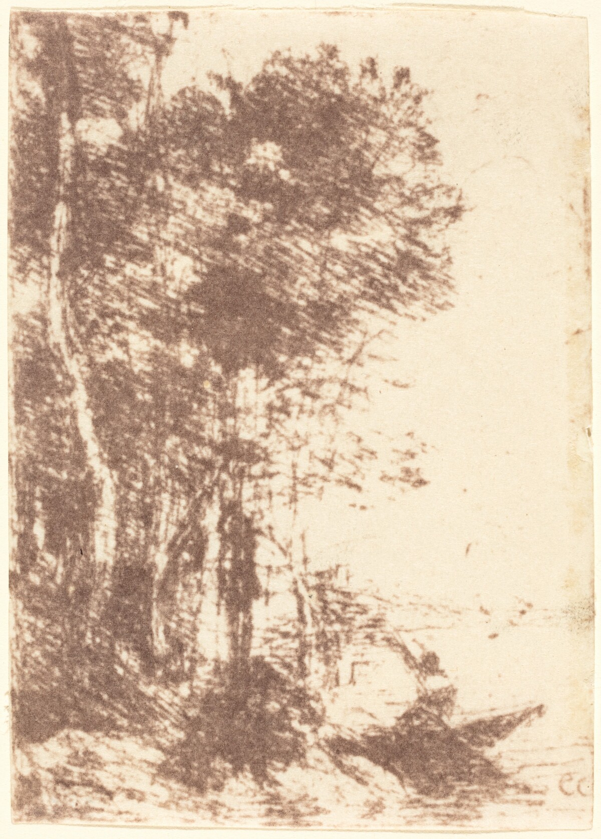 Souvenir of Fampoux (Souvenir de Fampoux) by Jean-Baptiste-Camille Corot
