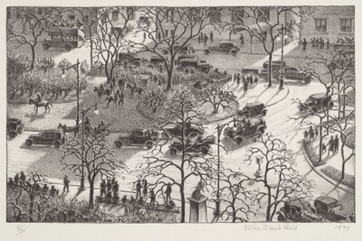 Entrance to Central Park, NYC