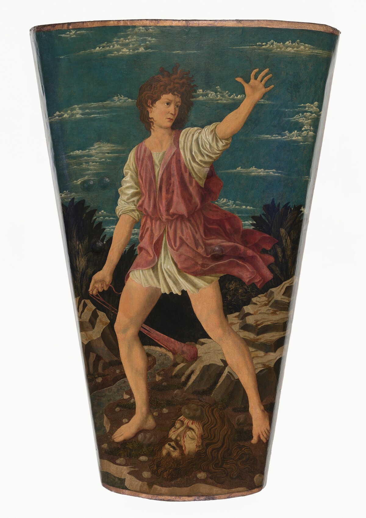 David with the Head of Goliath by Andrea del Castagno