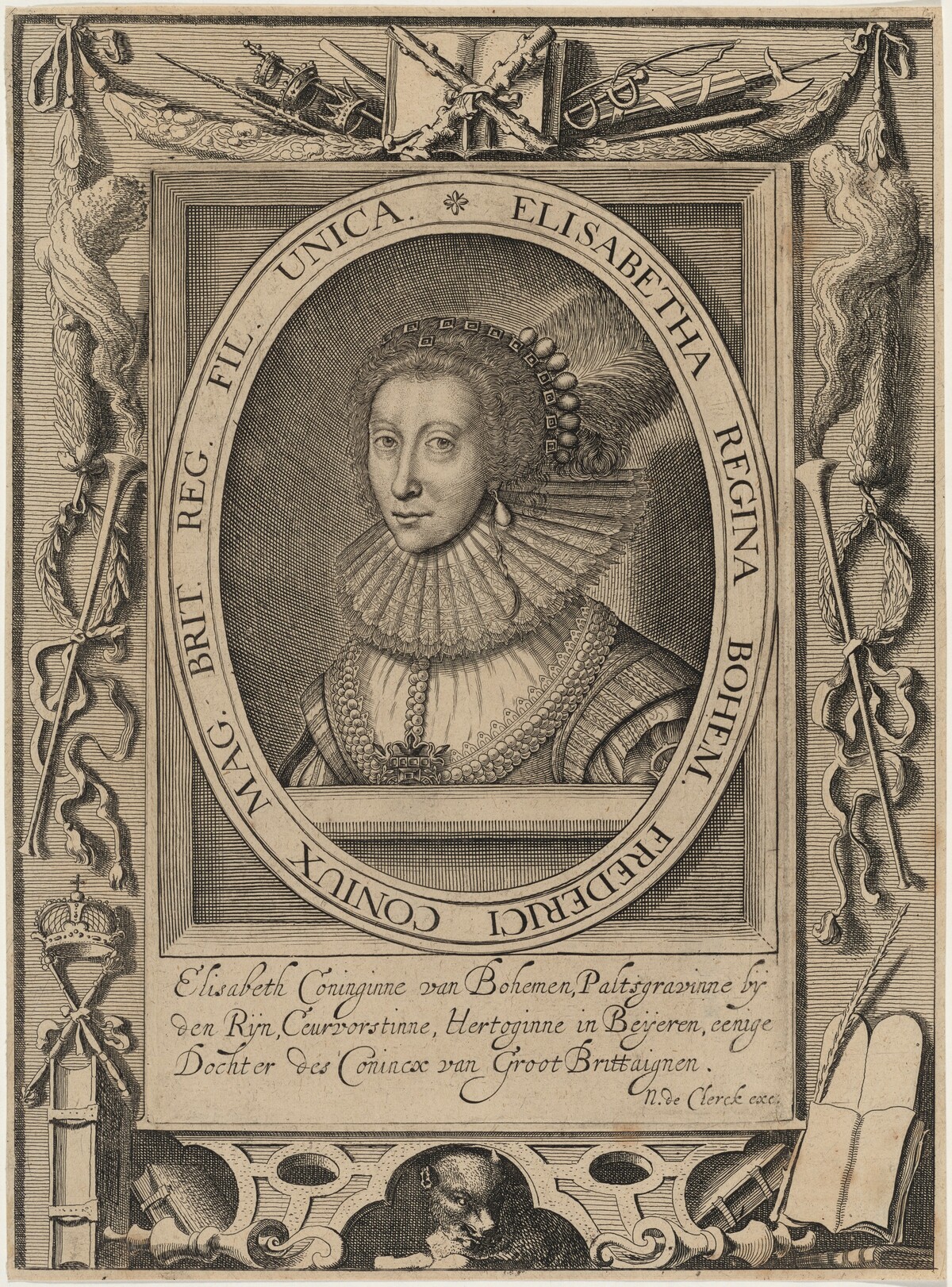 Elizabeth, Queen of Bohemia by Unknown Artist