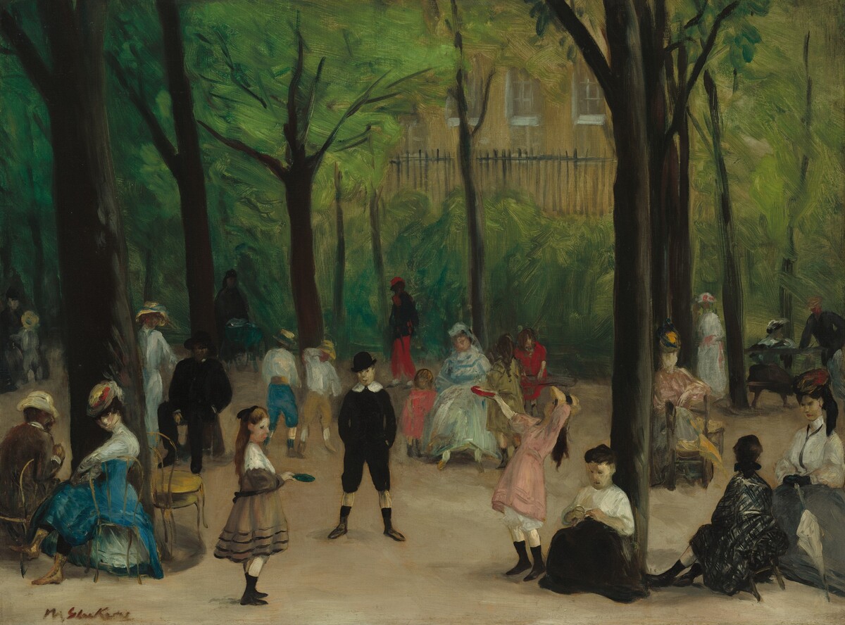 Luxembourg Gardens by William James Glackens