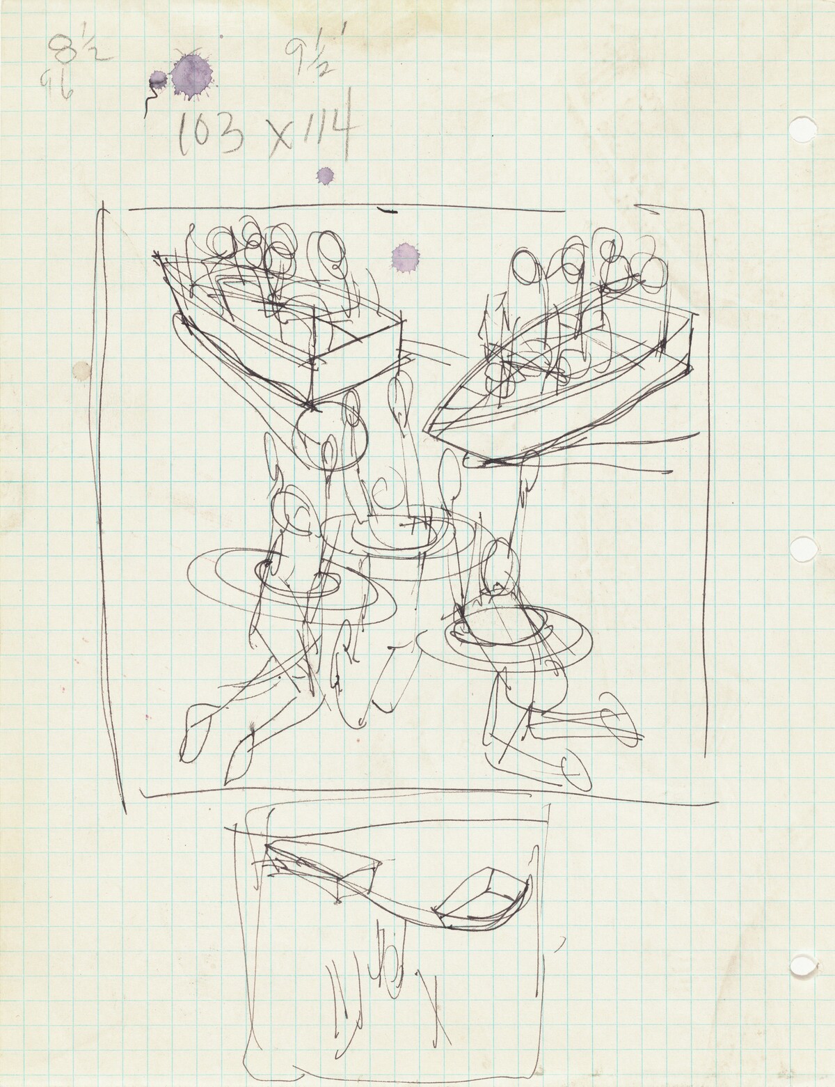 Study for "Great America" by Kerry James Marshall