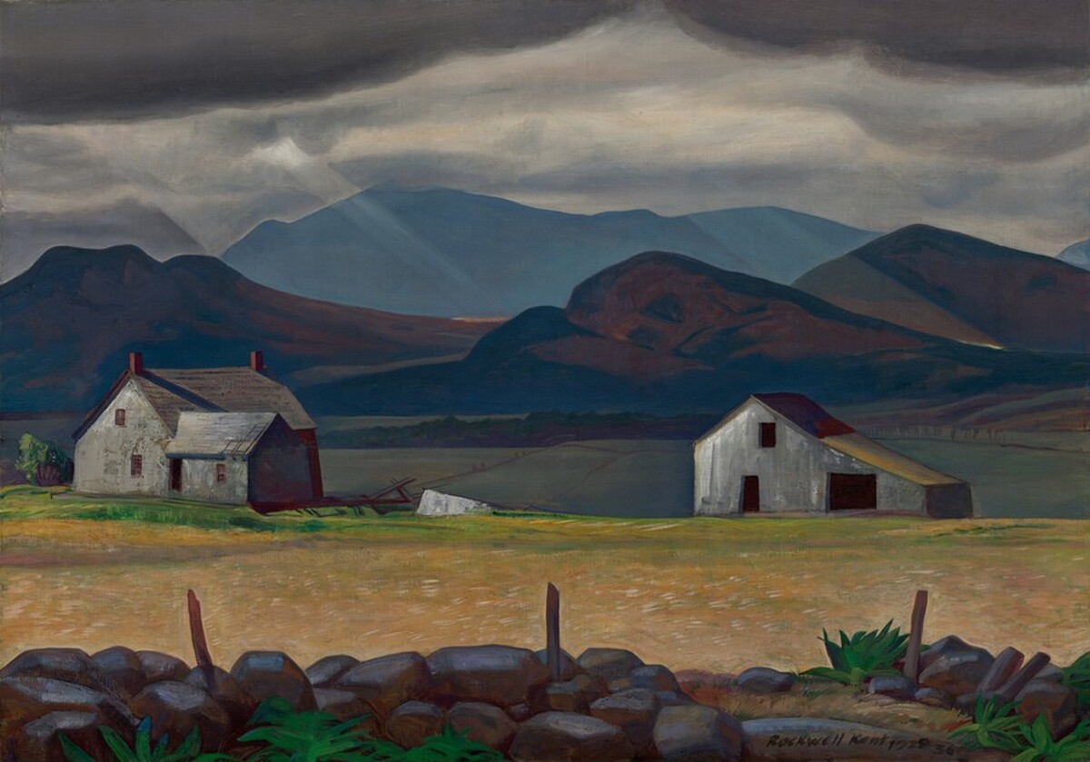 Adirondacks by Rockwell Kent