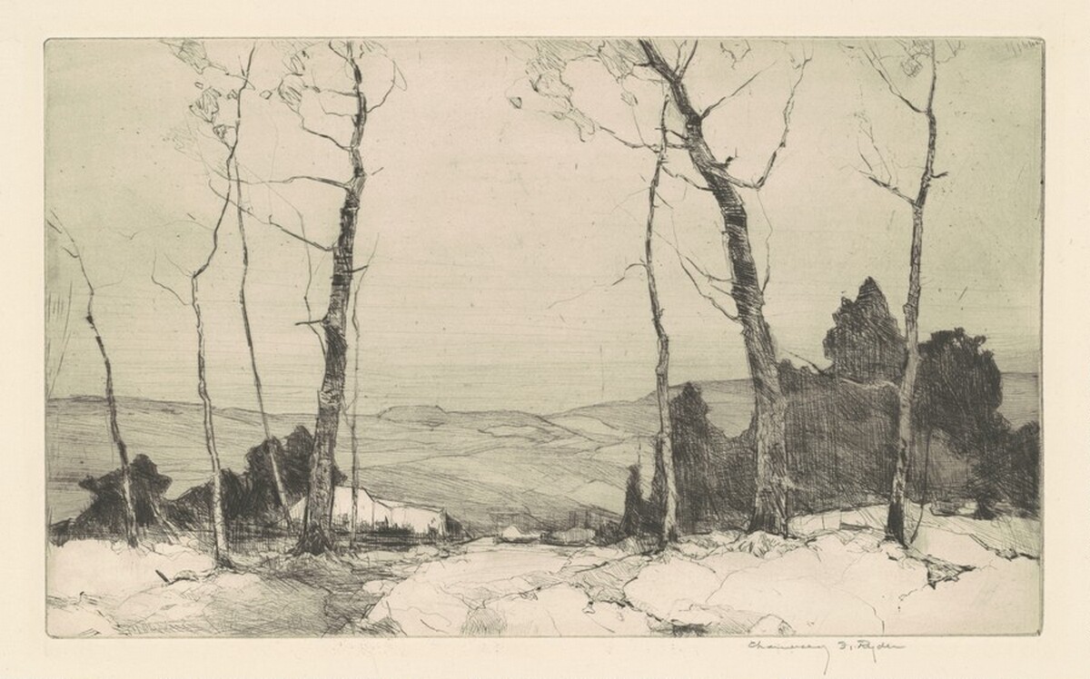 Tollhouse Road by Chauncey Foster Ryder