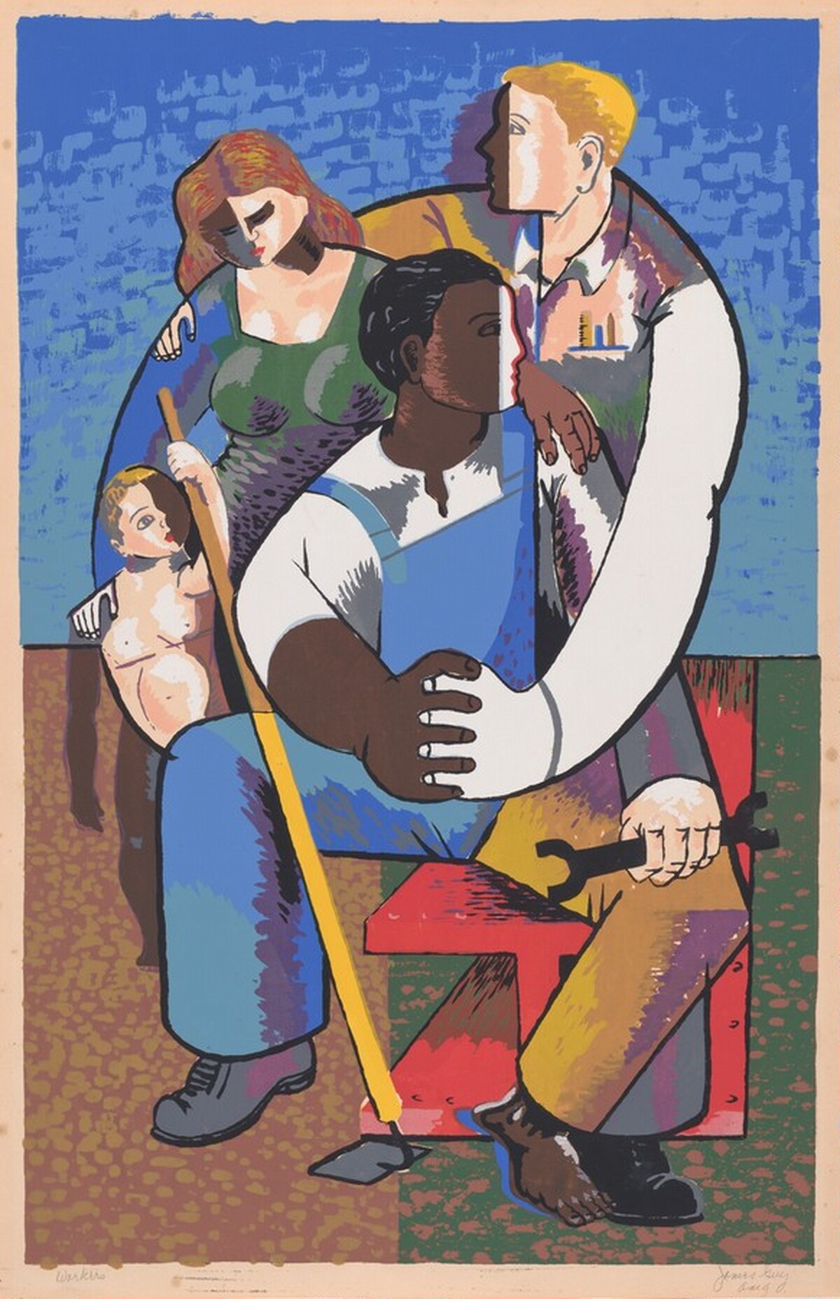 Workers by James Miekle Guy