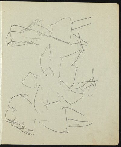 Dancers and Performers (Page from a Sketchbook)