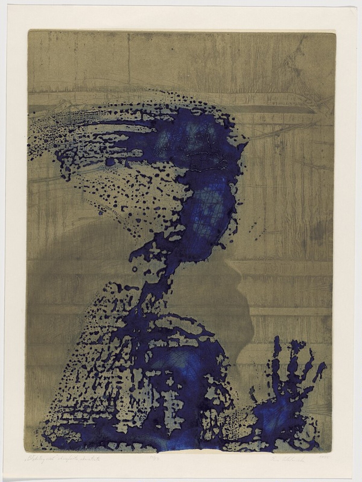 Blue Shadow by Ewa Walawska