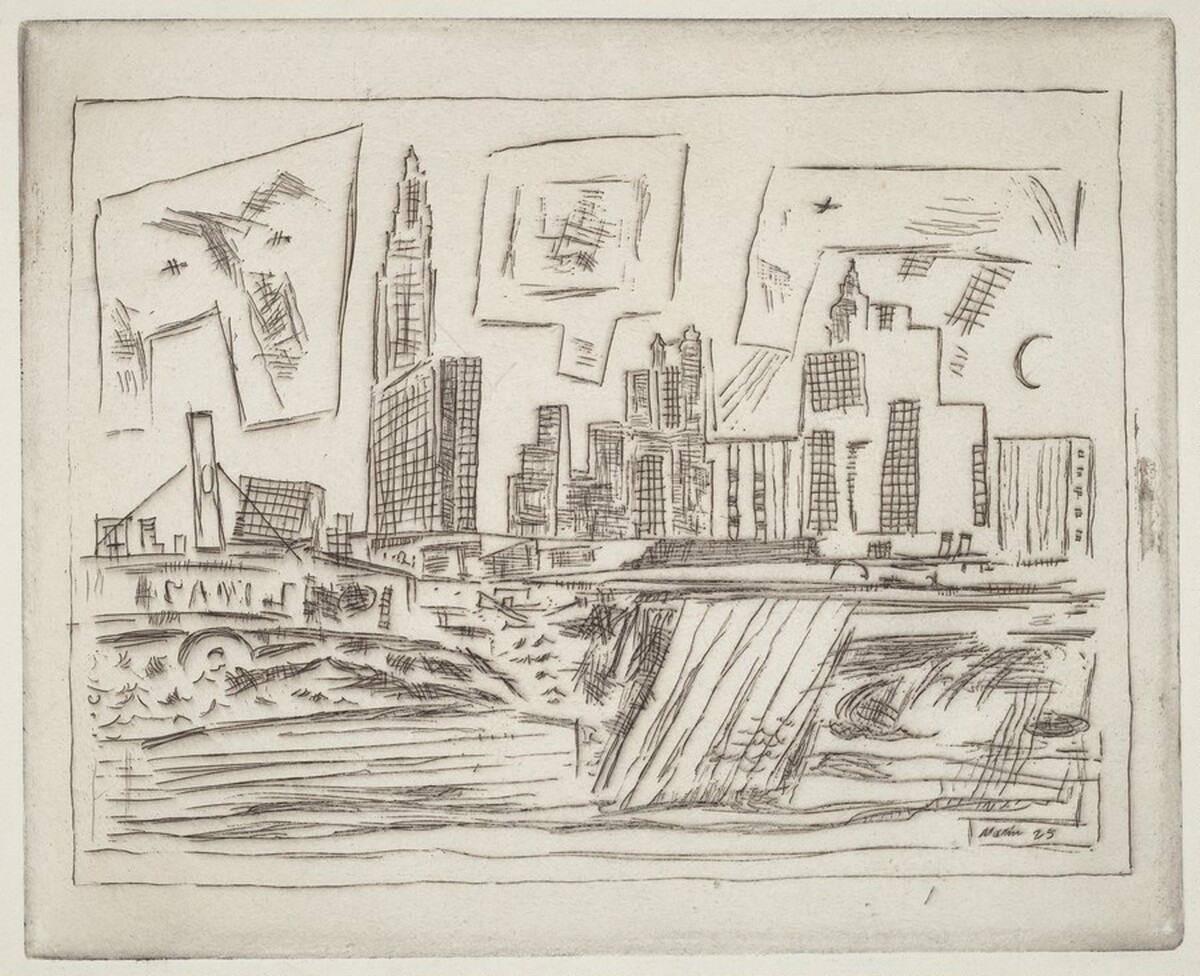 New York from the River by John Marin