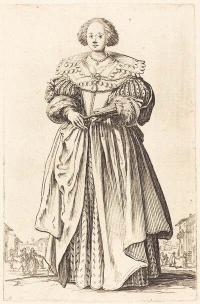 Noble Woman with Fan