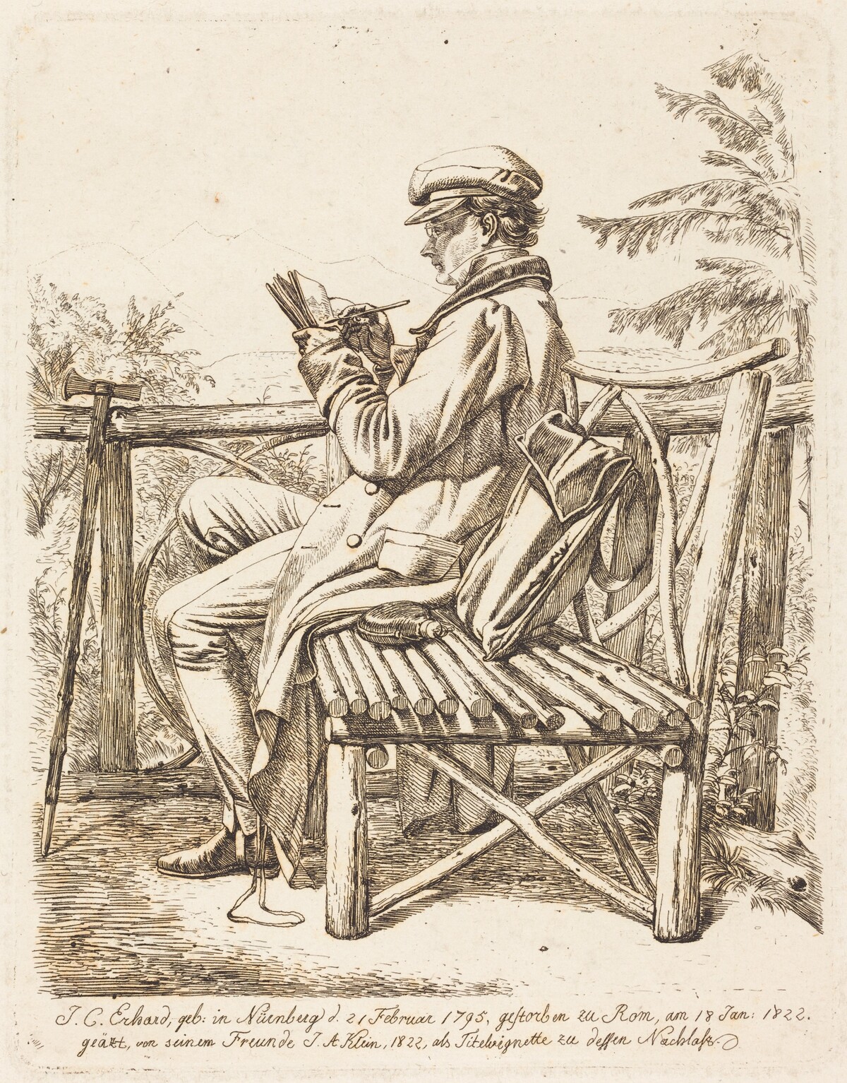 J.C. Erhard by Johann Adam Klein