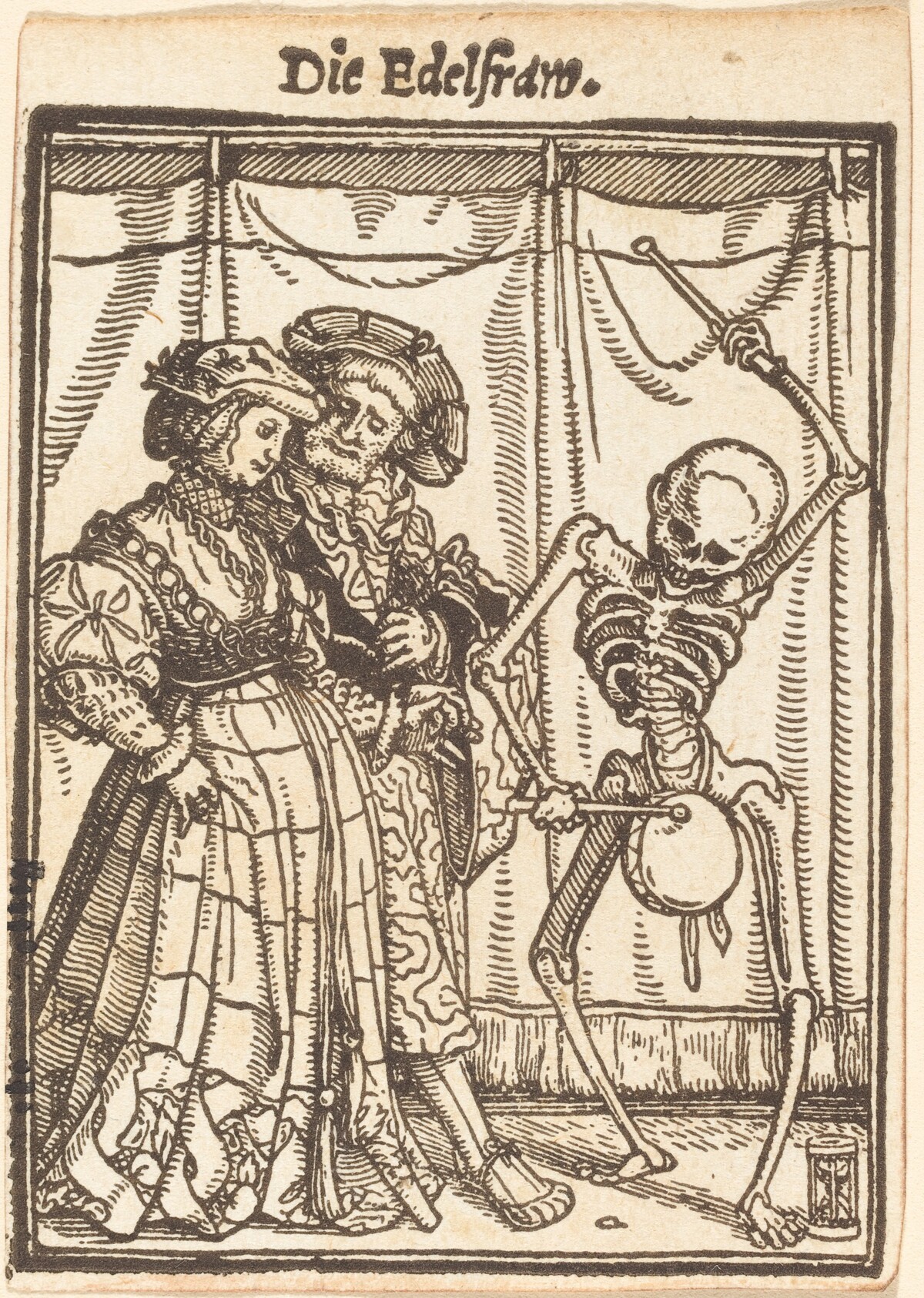 Die Edelfrau (The Noblewoman) by Hans Lützelburger after Hans Holbein the Younger