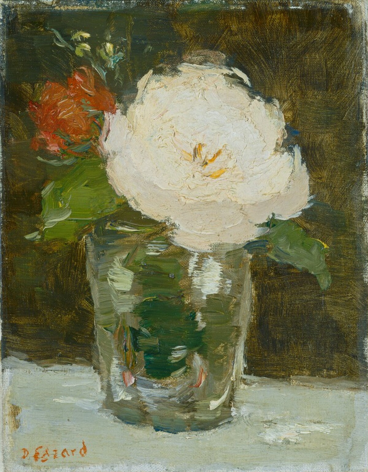Three Flowers in a Vase by Dietz Edzard